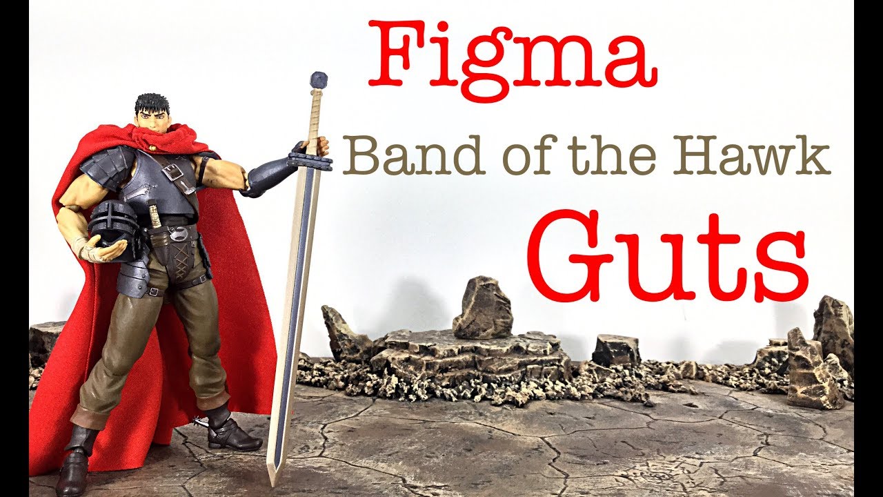 Max Factory Good Smile Company Figma Berserk BAND OF THE HAWK VER. GUTS Action Figure Toy Review