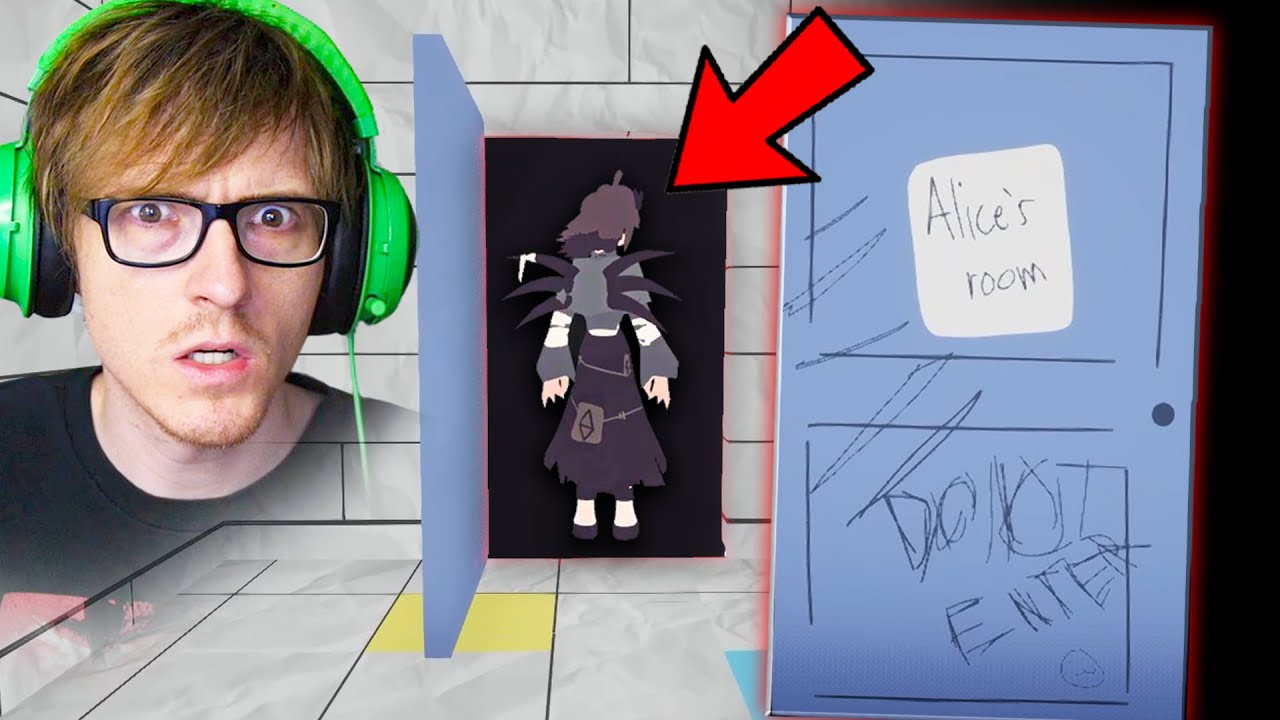 We found a secret key & opened Alice's Room then it got SCARY