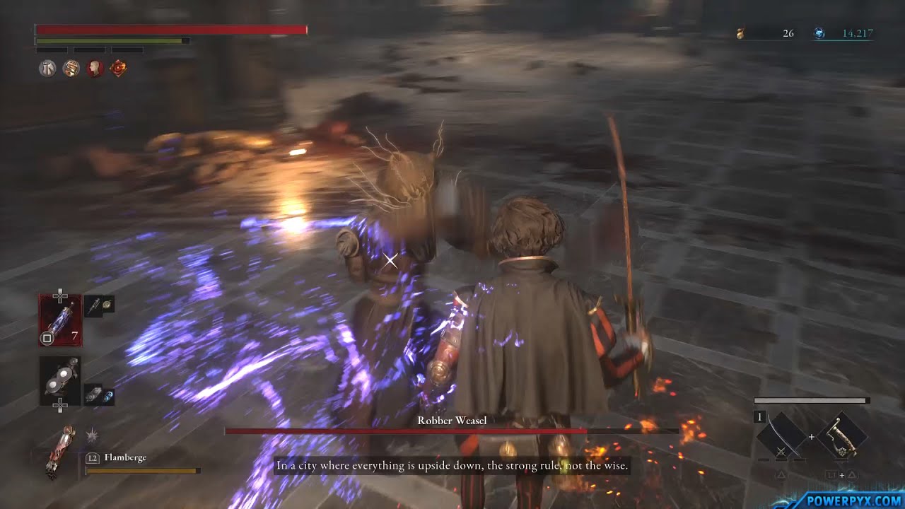 Lies of P - Robber Weasel Boss Fight