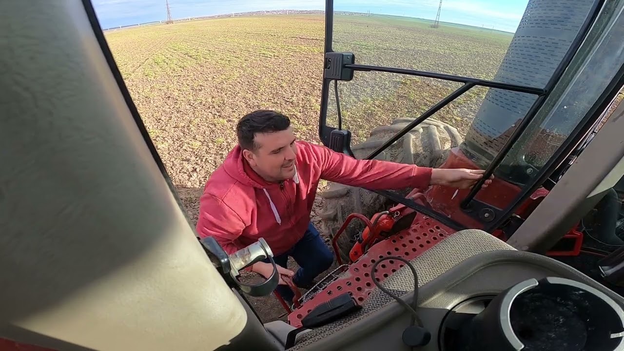 Pregatiri inainte de semanat , Case ih STEIGER 550 , Case ih Tiger Mate 200 12m .