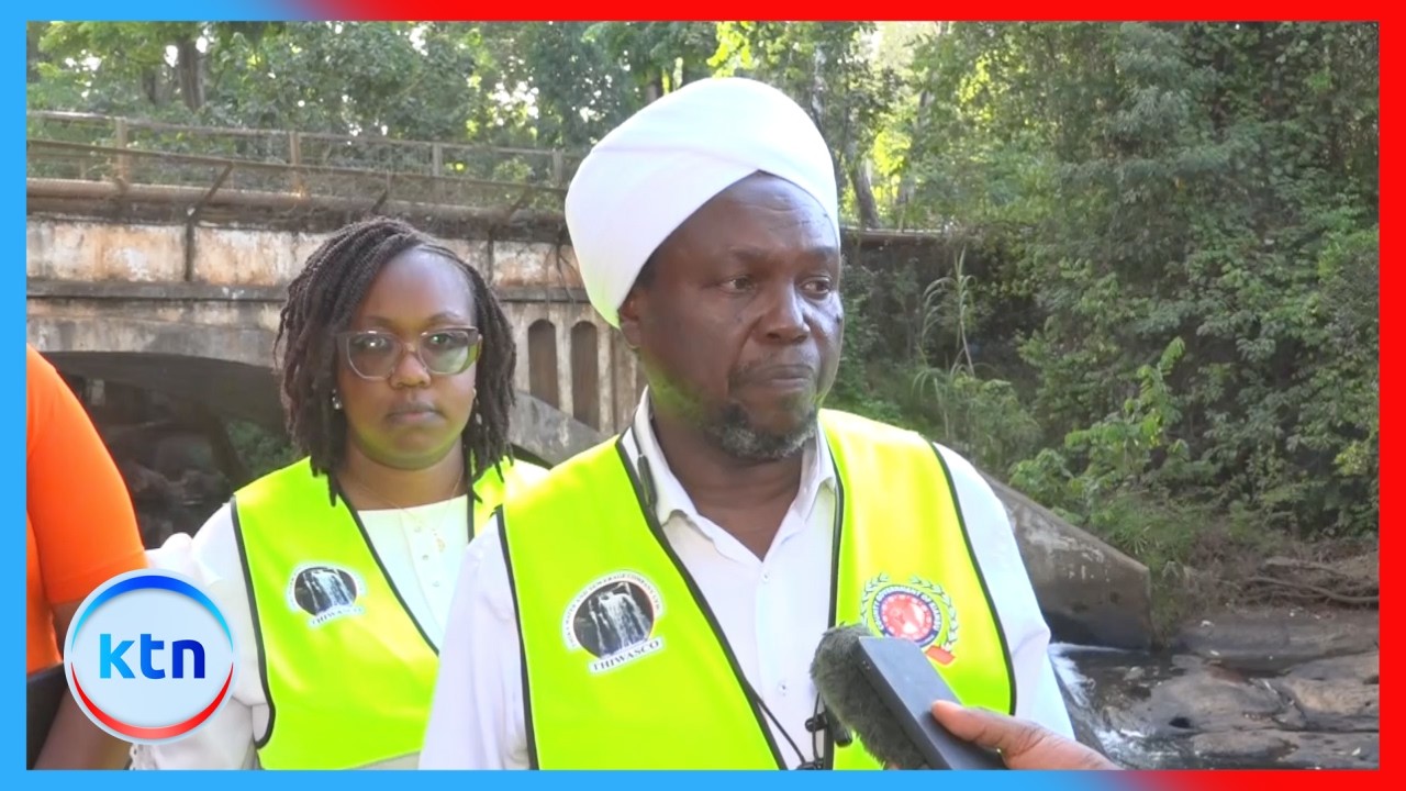 Thika residents urged to conserve water as THIWASCO introduces rationing over declining river flows
