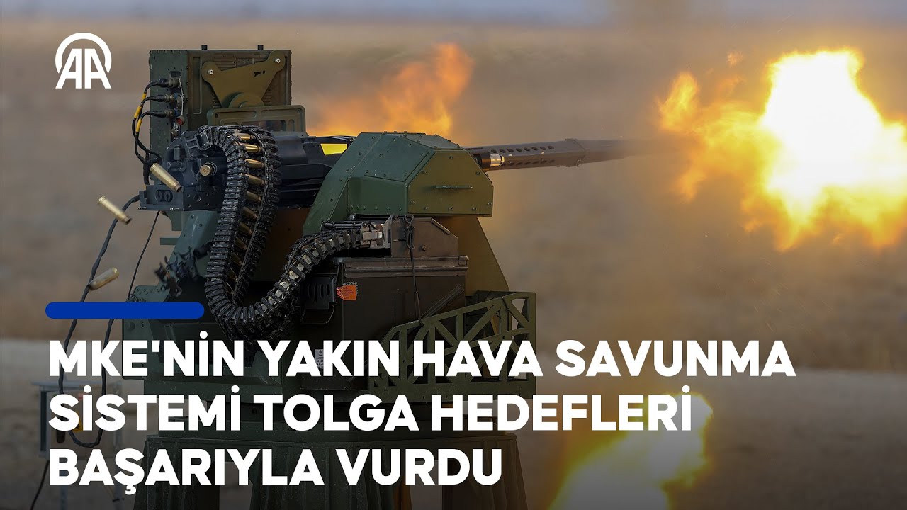 MKE'nin yakın hava savunma sistemi Tolga hedefleri başarıyla vurdu