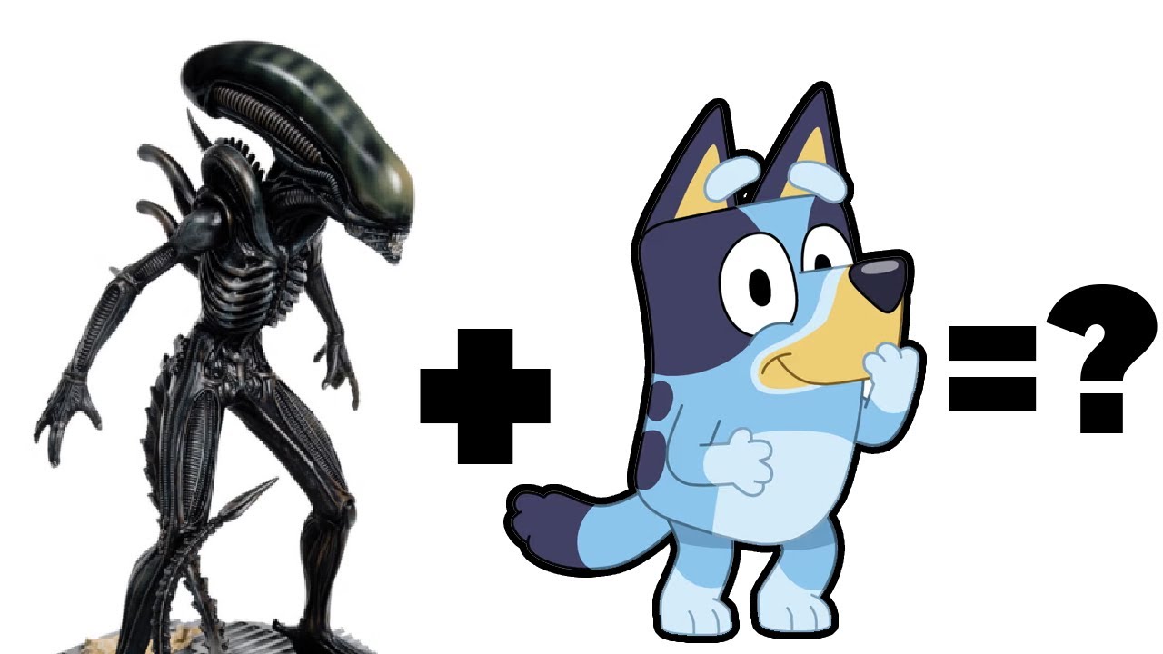 BLUEY + ALIEN = ? What Is The Outcome?