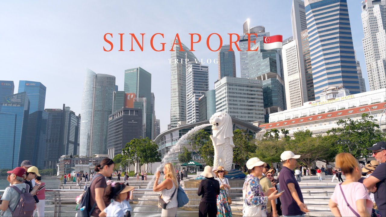 【Singapore】シンガポールの行きたかったスポットを1日で全て巡る旅🇸🇬｜スクートで行くシンガポール観光vlog