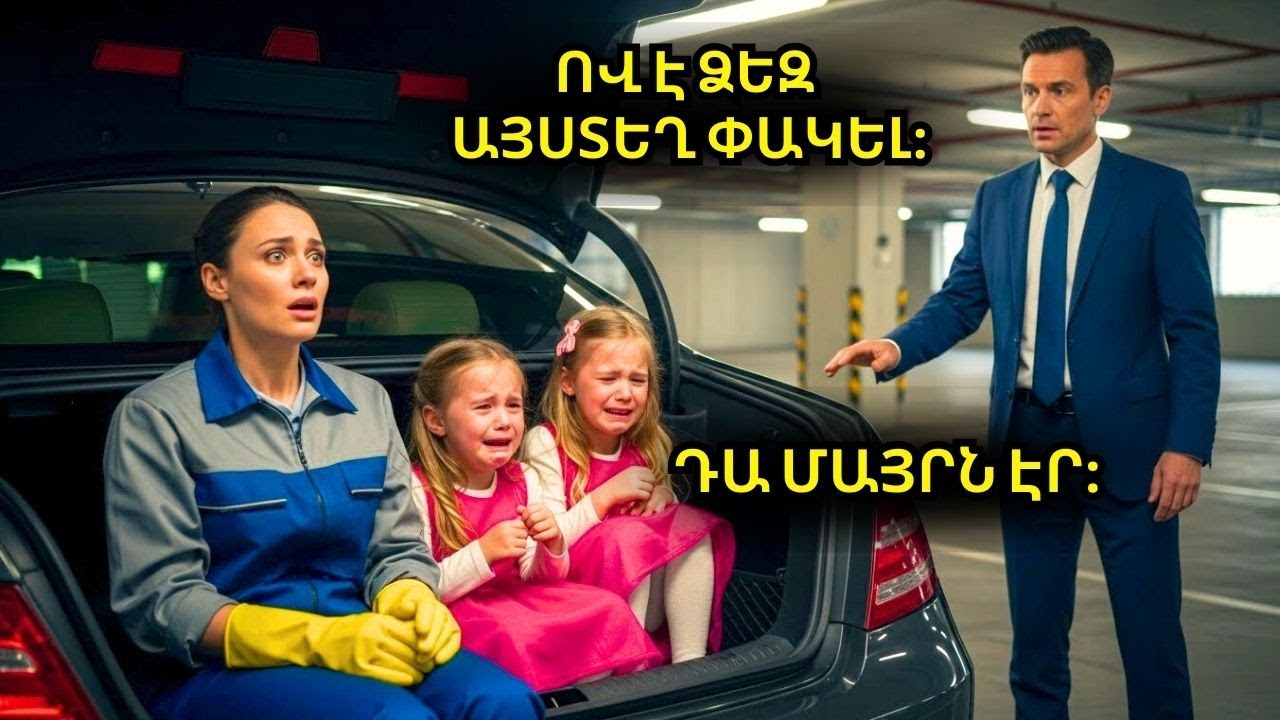 Միլիոնատերը բացում է բեռնախցիկը... նա ուշագնաց է լինում, երբ գտնում է իր երկվորյակներին և դայակին!