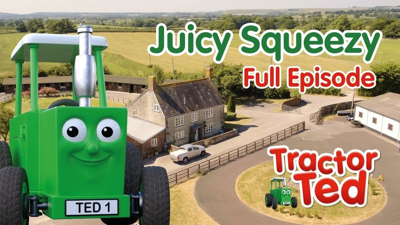 Juicy Squeezy 🫐 Tractor Ted Full Episode | Tractor Ted Official Channel