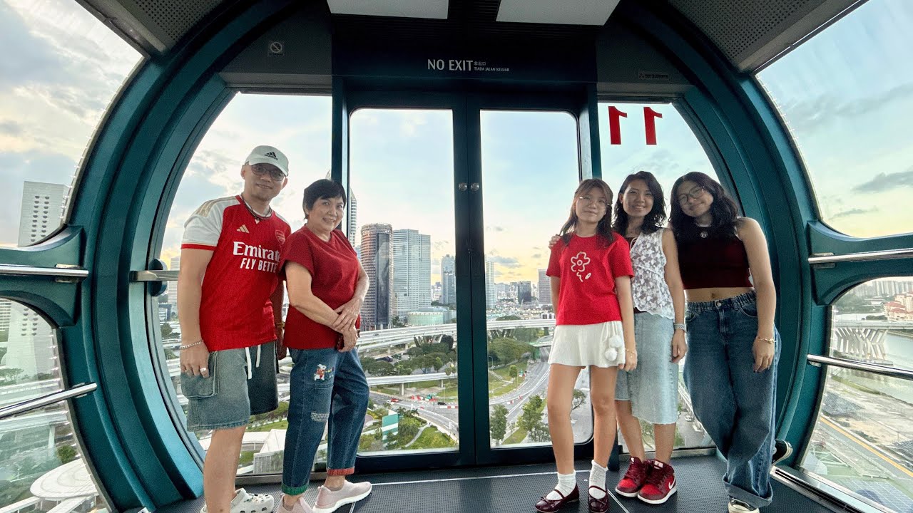 Singapore Flyer with Mum (24 Dec’25)