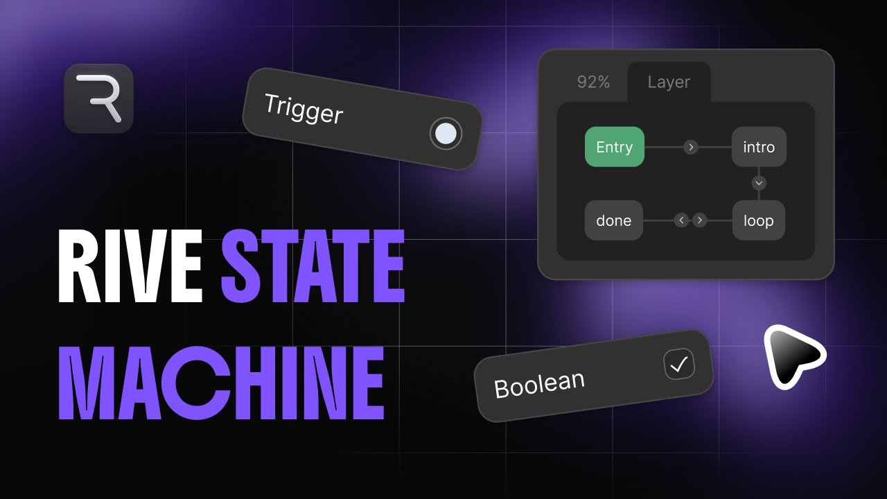Rive State Machine Tutorial - Interactive Animation