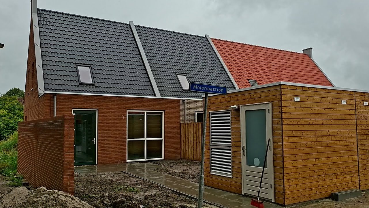 Nieuwbouwwoningen Molenbastion opgeleverd in Bad Nieuweschans