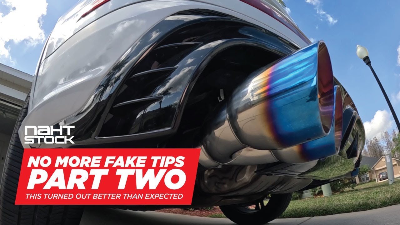 No More Fake Tips - Part Two - This Turned Out Better Than I Expected! Audi SQ5 B9 Rear End Makeover