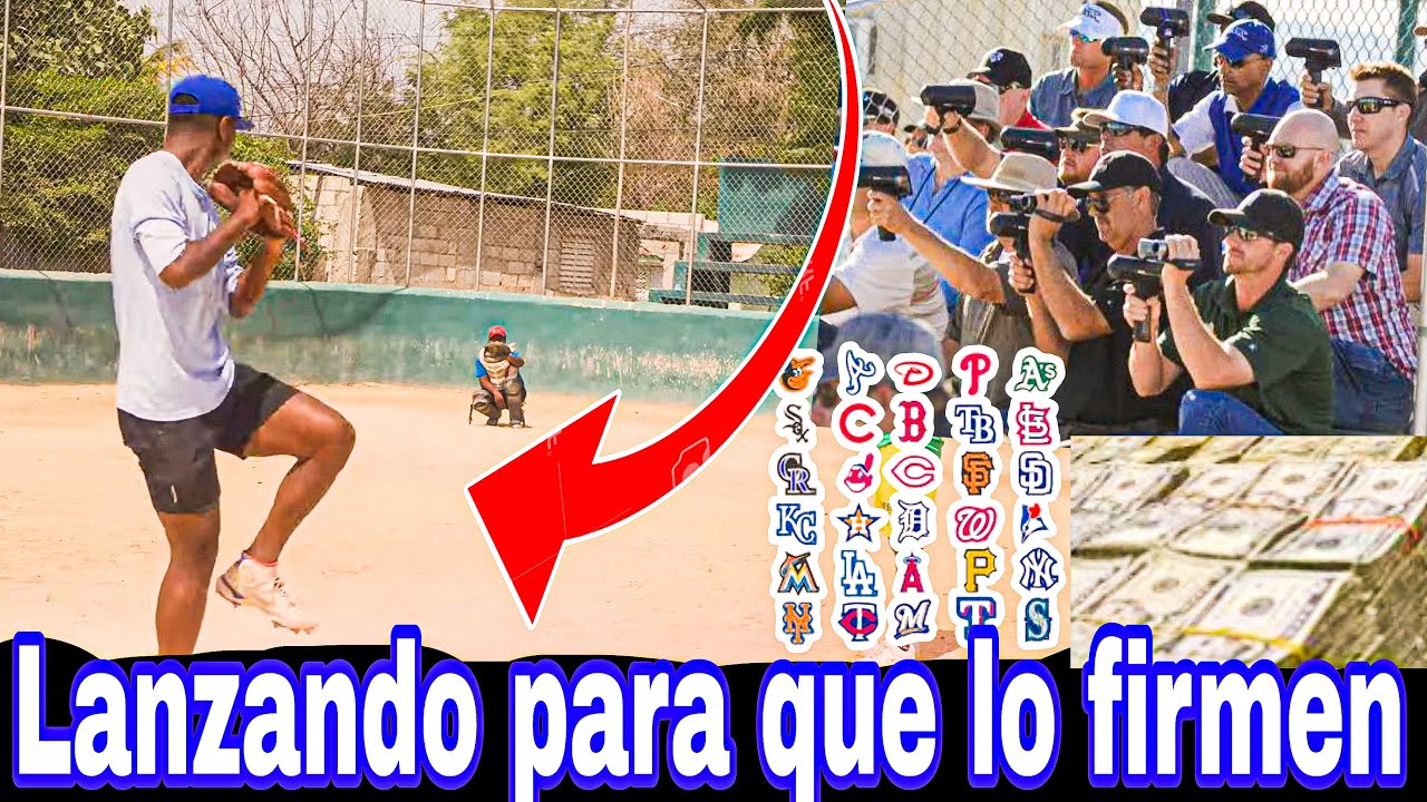 PITCHER DE 24 AÑOS LANZA PARA LOS 30 SCOUT DE MLB  ”LO FIRMARAN