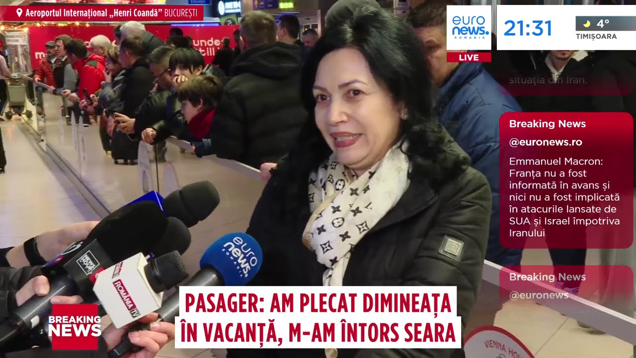 Peste 100 de români au ajuns acasă, din Riad: „Am plecat dimineața în vacanță, ne-am întors seara”