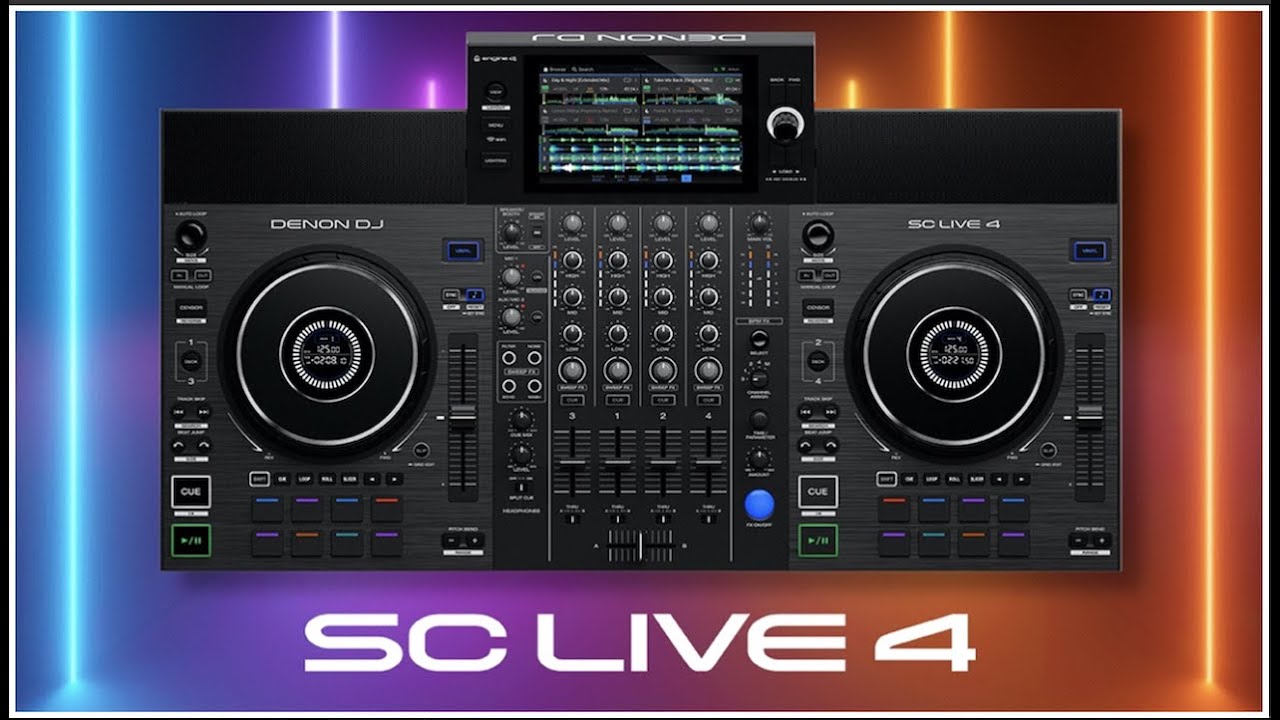 Denon DJ SC Live 4 Tech House Mix (4K A/V Test)