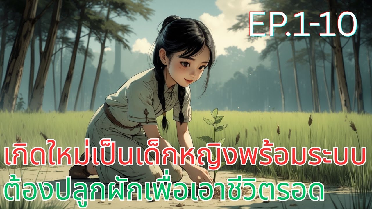 เกิดใหม่เป็นเด็กหญิงพร้อมระบบ ต้องปลูกผักเพื่อเอาชีวิตรอด EP.1-10