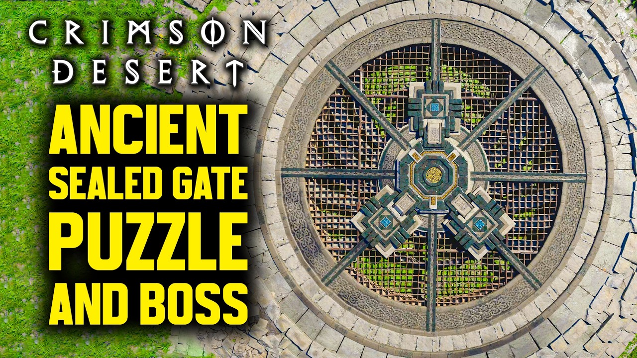 Crimson Desert - Ancient Sealed Gate Puzzle, The Sage's Peak & Abyss Katum Boss Walkthrough