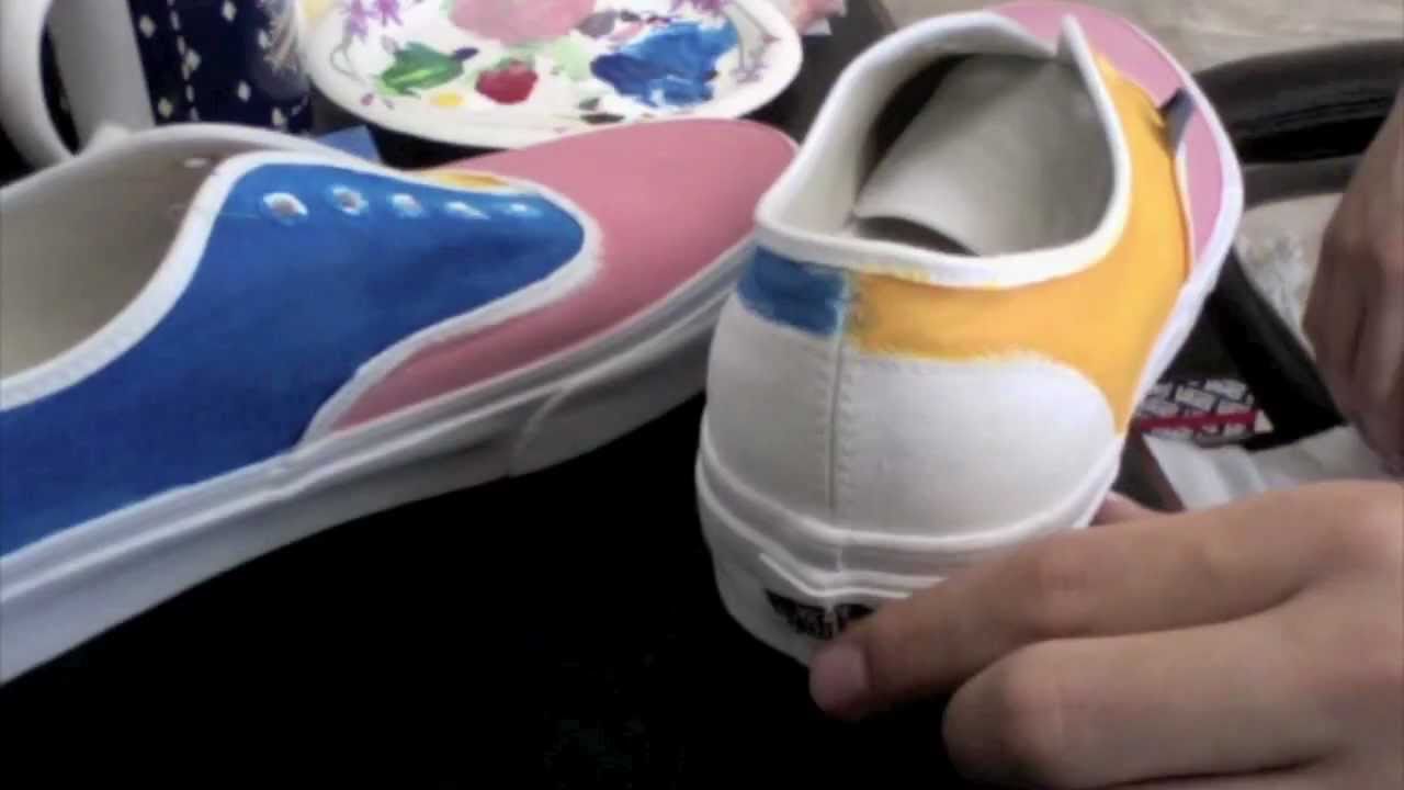 Custom Painted Shoes - EnHaoKicks Heartbreak Warfare Vans