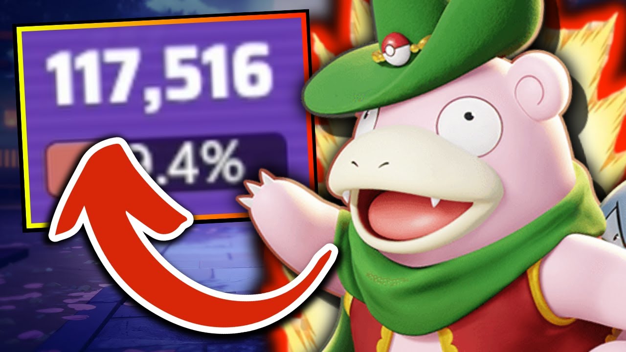 HOW TO MENTALLY DAMAGE ENEMY WITH SCALD SLOWBRO | Pokemon Unite