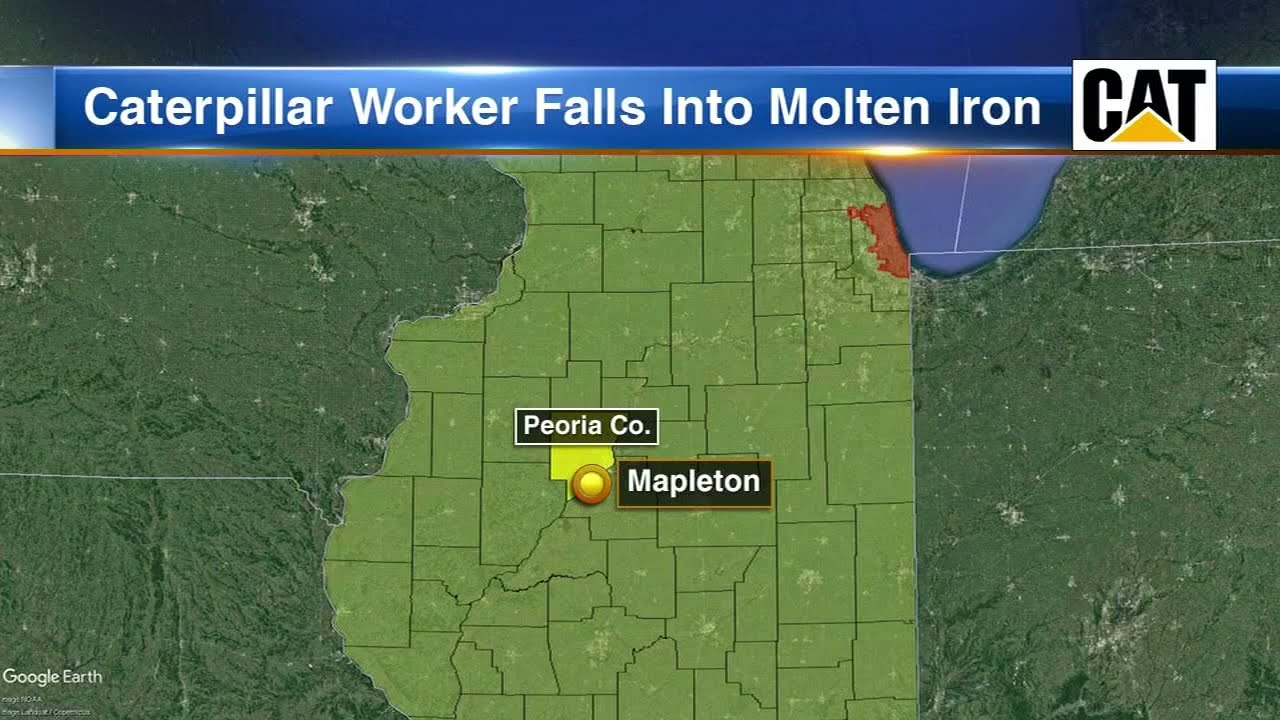Caterpillar fined $145K after worker's fatal fall into molten ore