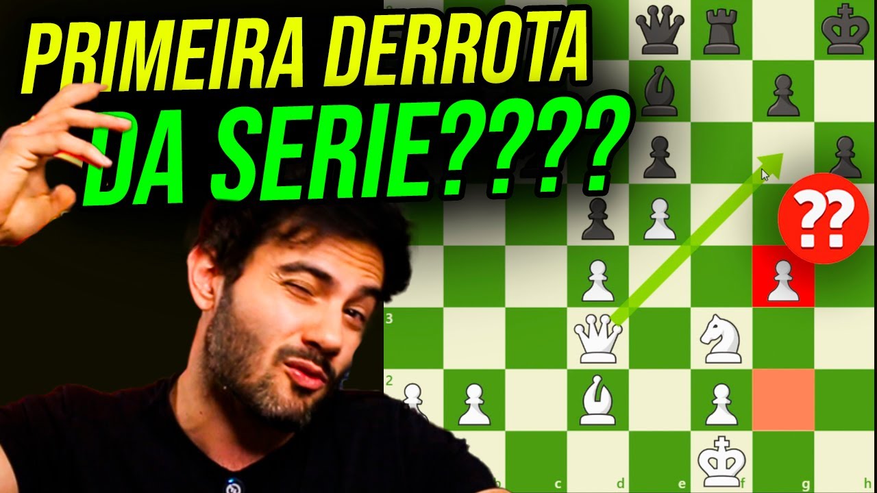 FUREI TOTALMENTE no cálculo!!!! Primeira derrota da série?? Rumo ao Top 1 do Brasil Xadrez