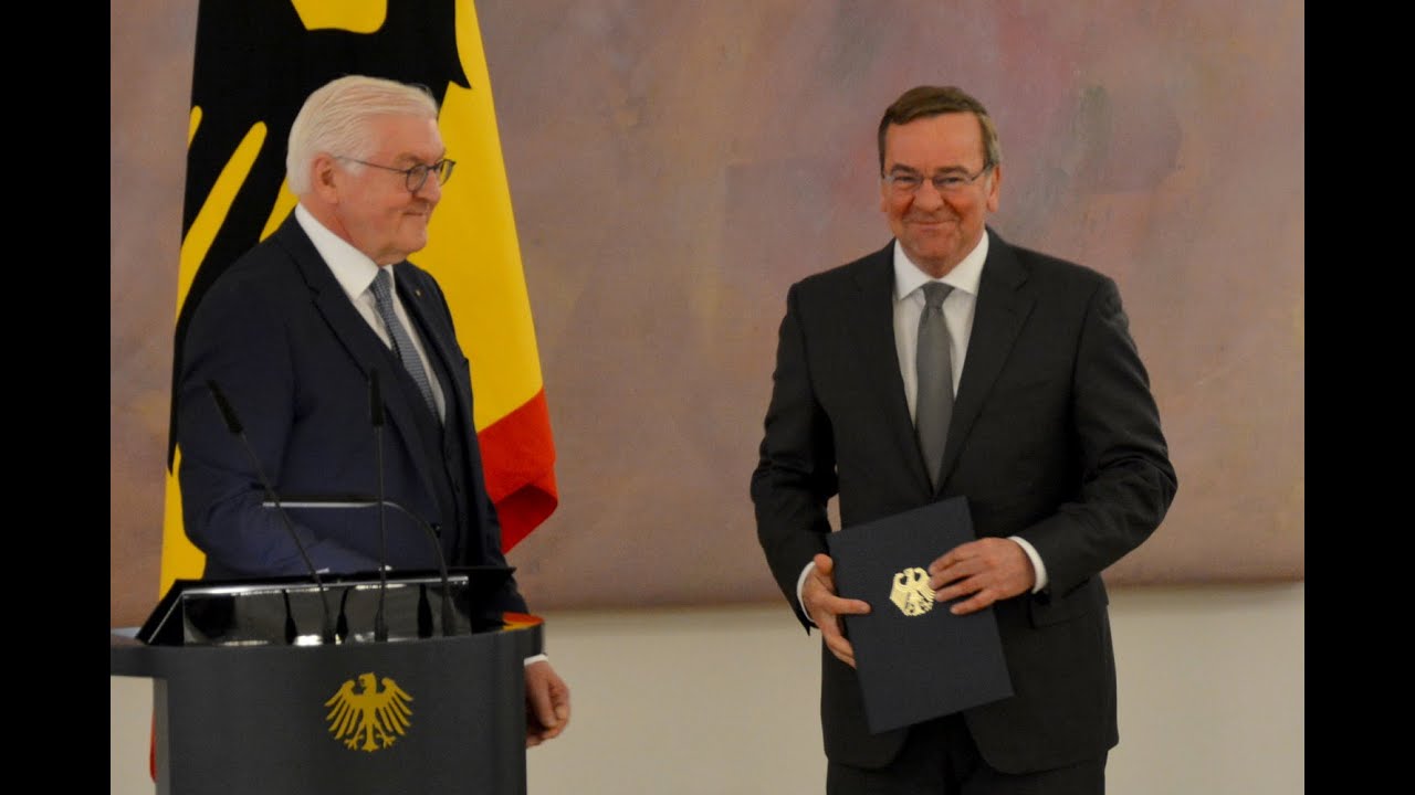 Entlassung Lambrecht / Ernennung Pistorius als Verteidigungsminister