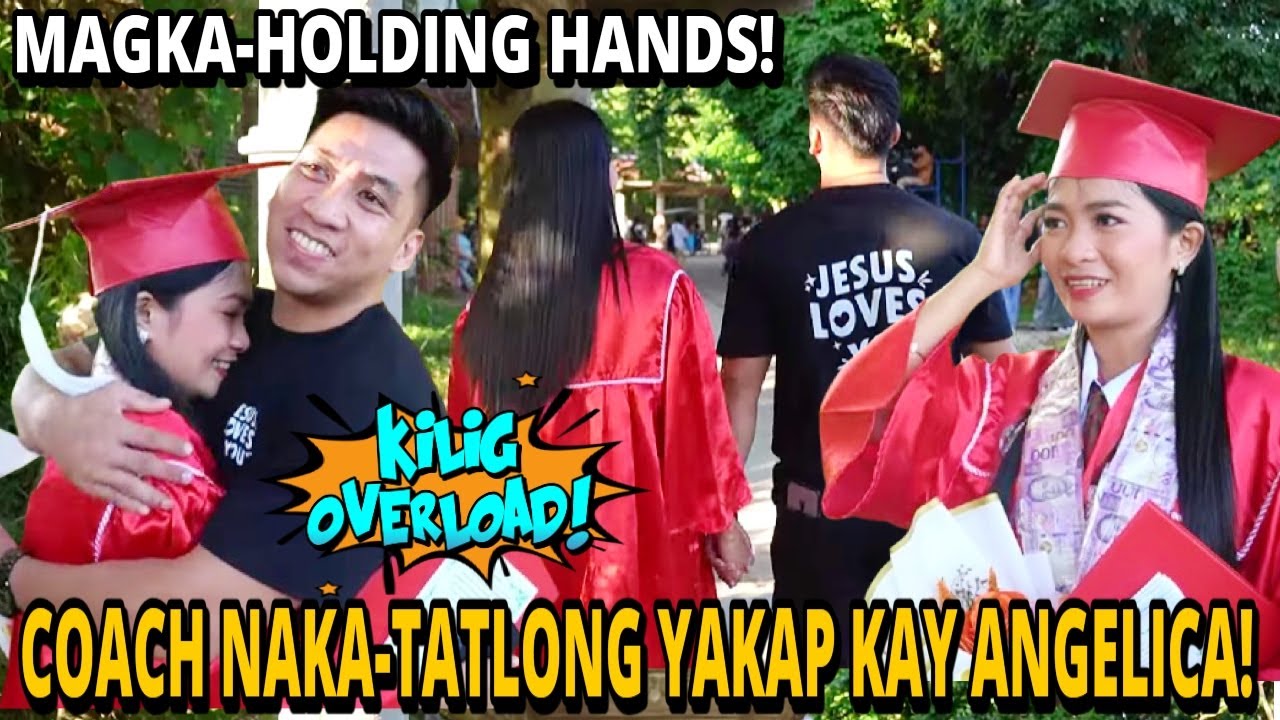COACH NAPAYAKAP NG TATLONG BESES KAY ANGELICA SA SAYA! RAGEL NAGPAKILIG SA PAG HOLDING HANDS! #ragel