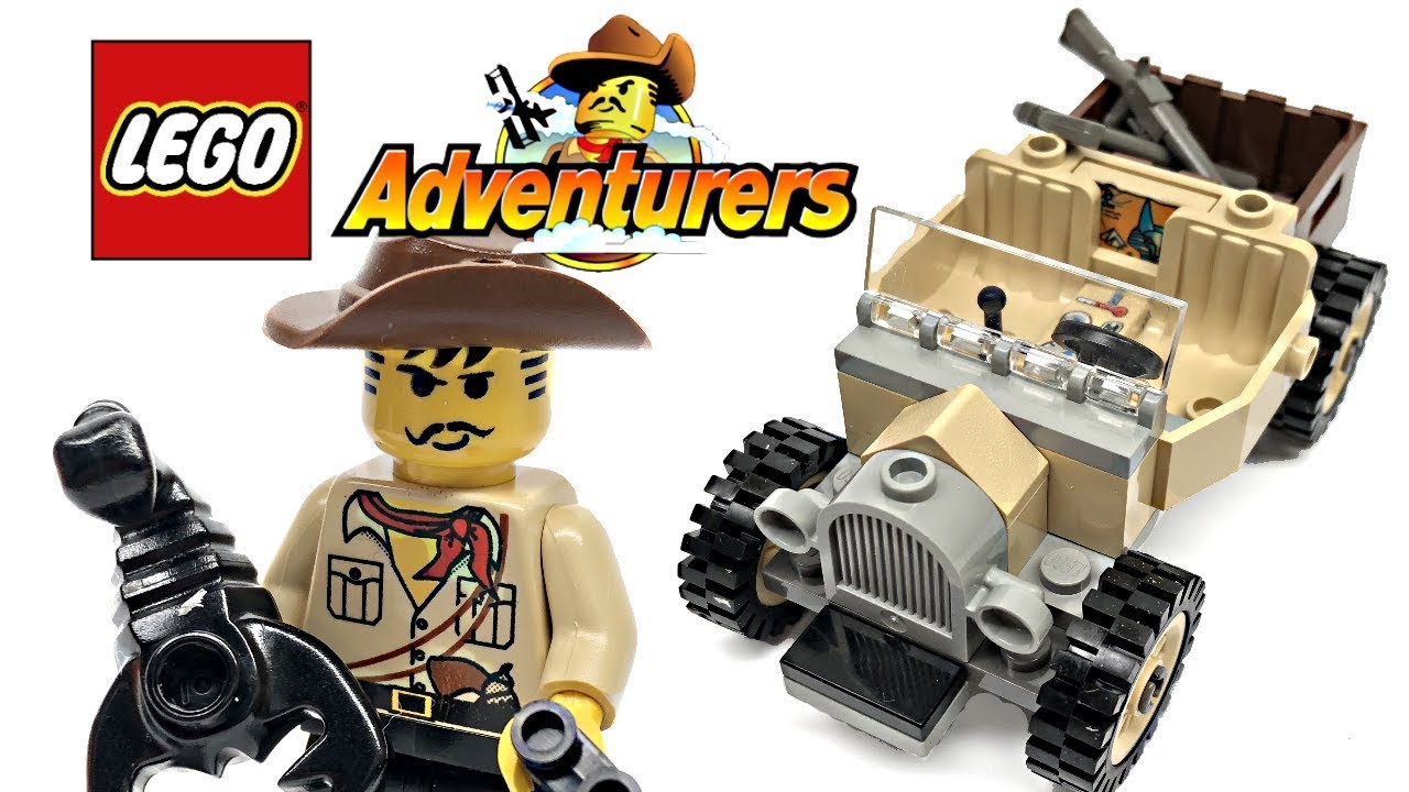 LEGO Adventurers Scorpion Tracker review! 1998 set 5918!