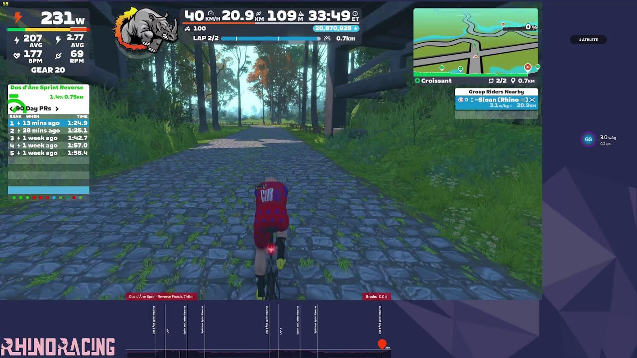 Rhino Racing Club Champs 2025 - iTT - Croissant