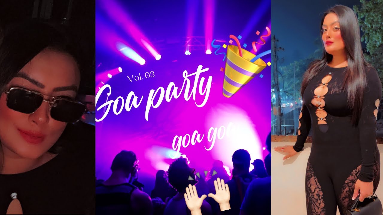 This is how i Party in goa 🩷🙌🏻😉