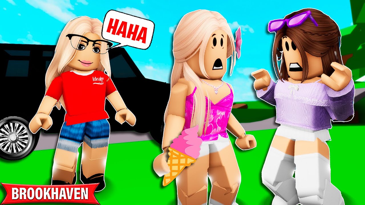 TEM UM CARRO ESTRANHO ME SEGUINDO | Historinhas Brookhaven Roblox | Bibi e Lud