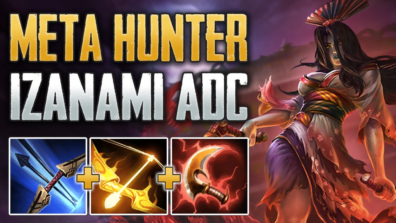 FARMING DAMAGE! Izanami ADC Gameplay (SMITE Conquest)
