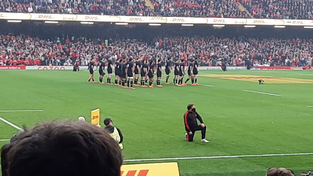 Wales v New Zealand, 30th October 2021 - Welsh Anthem & Haka