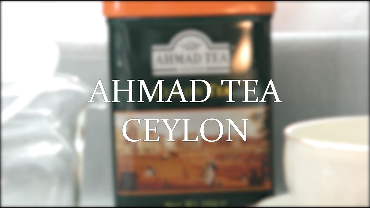 리뷰 | 아마드티 실론 | Ahmad Tea Ceylon [상품#1] ¶자막