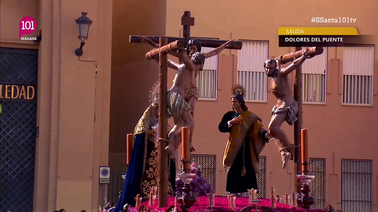 Semana Santa 2019 Málaga | Salida del Santísimo Cristo del Perdón | 101tv