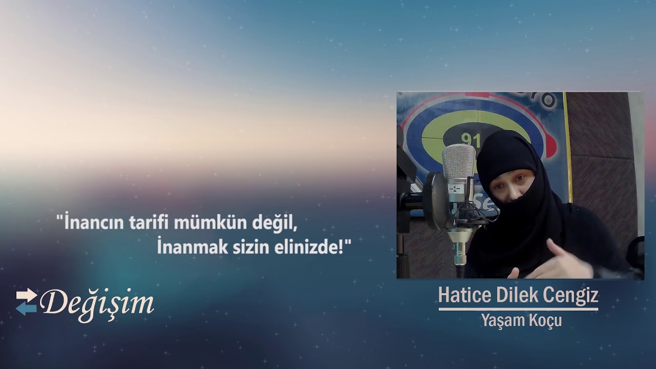 İnanmanın tarifi yok, inanmak sizin elinizde!