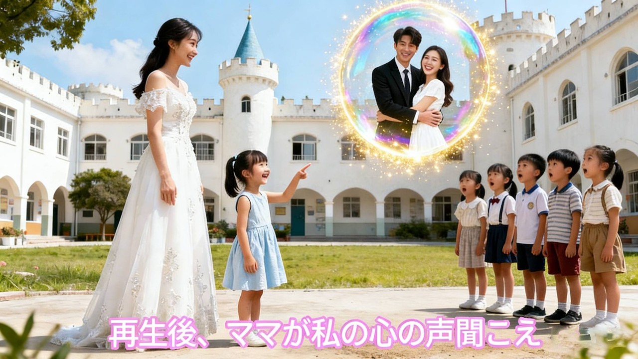 「日本語の吹き替え」私が 6 歳の女の子に生まれ変わり、養母のママに心の声が聞こえ！チート父を罰し、イケメン社長お父さんに抱かれ寵愛される！❤️ #人気短編ドラマ