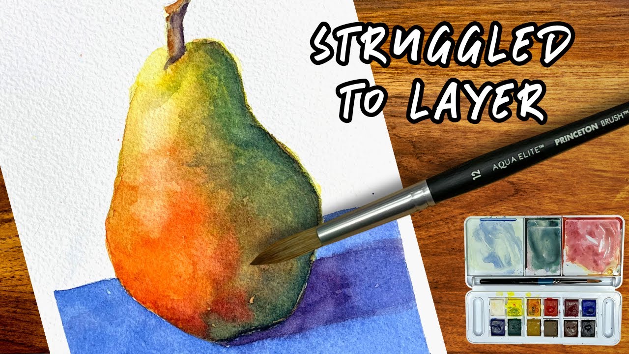 I Thought These Budget Watercolors Would Be Fine… Until I Tried to Layer Them