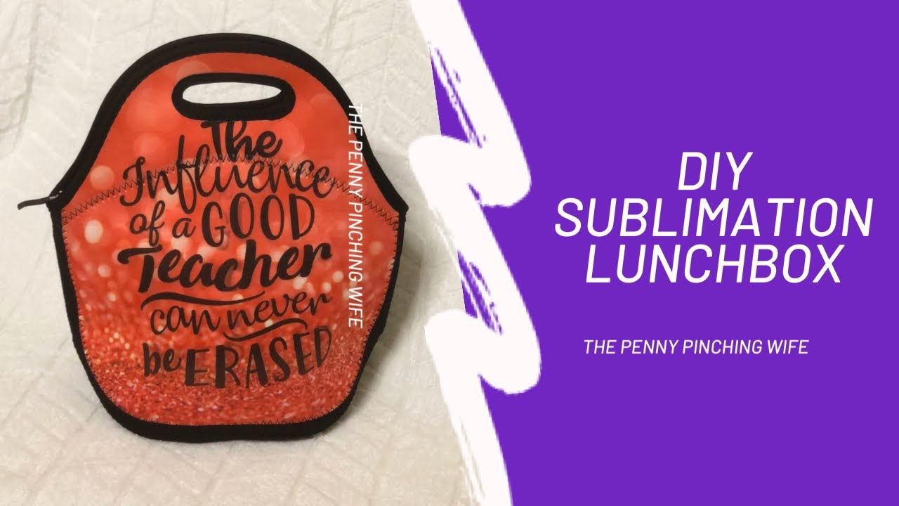 Sublimation lunchbox/ How to sublimate a lunchbox