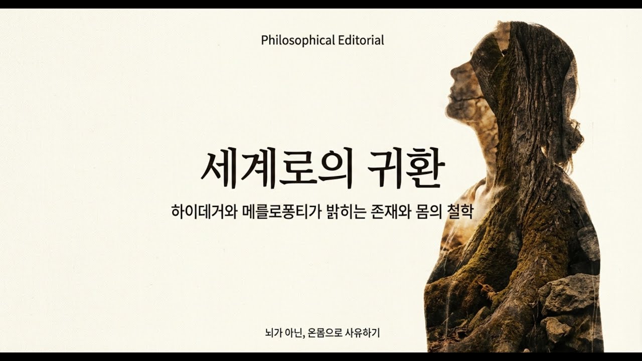 생각하는 나(데카르트)에서 하이데거를 거쳐 몸으로 느끼는 나(메를로퐁티)로