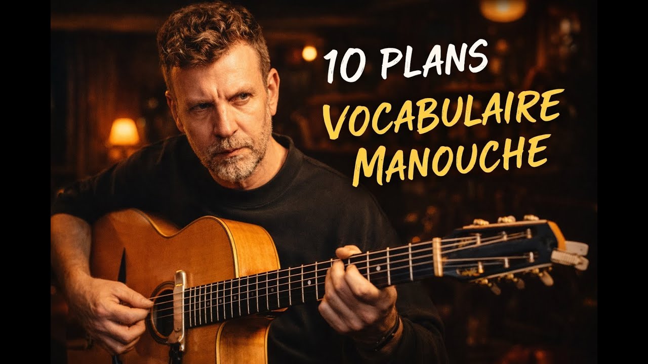 🎸 10 Plans de Jazz Manouche Traditionnel✨ Vocabulaire Manouche Essentiel ✨
