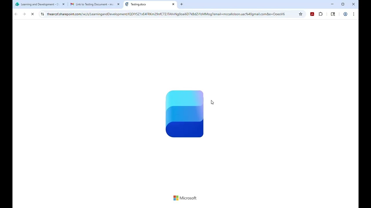 Sharing a SharePoint File Outside of The Arc
