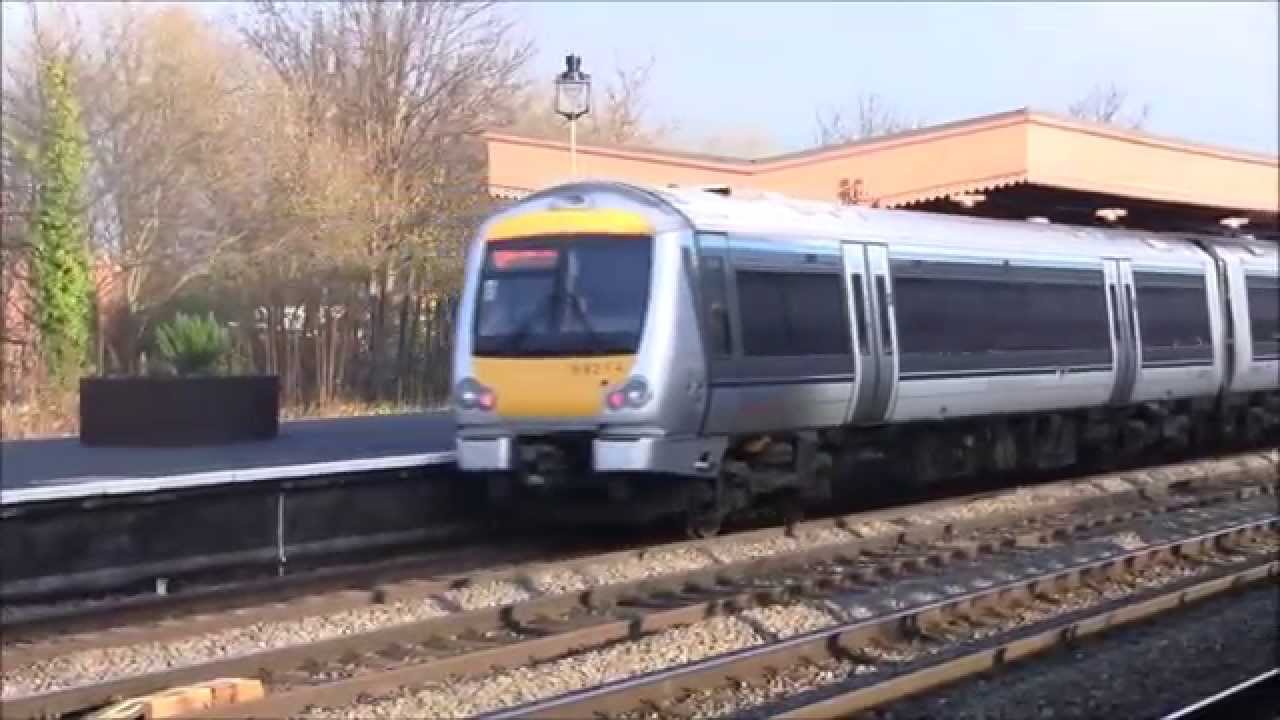 (HD) Trains at Leamington Spa 29/11/2014