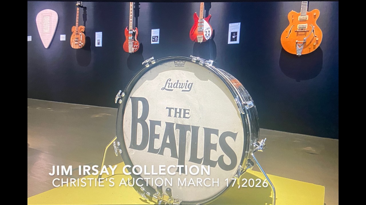 THE BEATLES Jim Irsay Collection CHRISTIE'S AUCTION