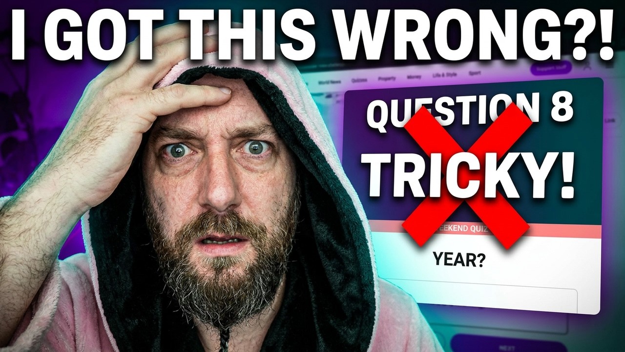 Don't Get Question 8 Wrong! | Daily Quiz 27