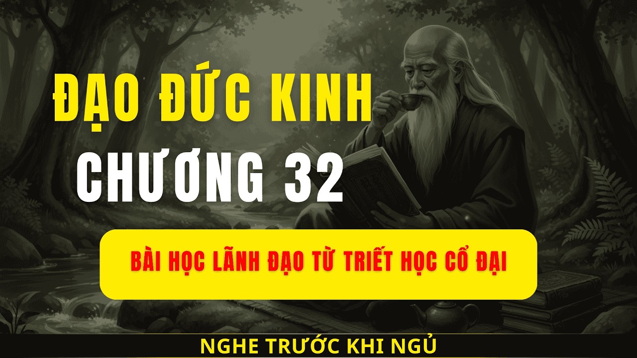 ĐẠO ĐỨC KINH 32 | Bài học lãnh đạo từ triết học cổ đại | CẨM NANG KHẮC KỶ