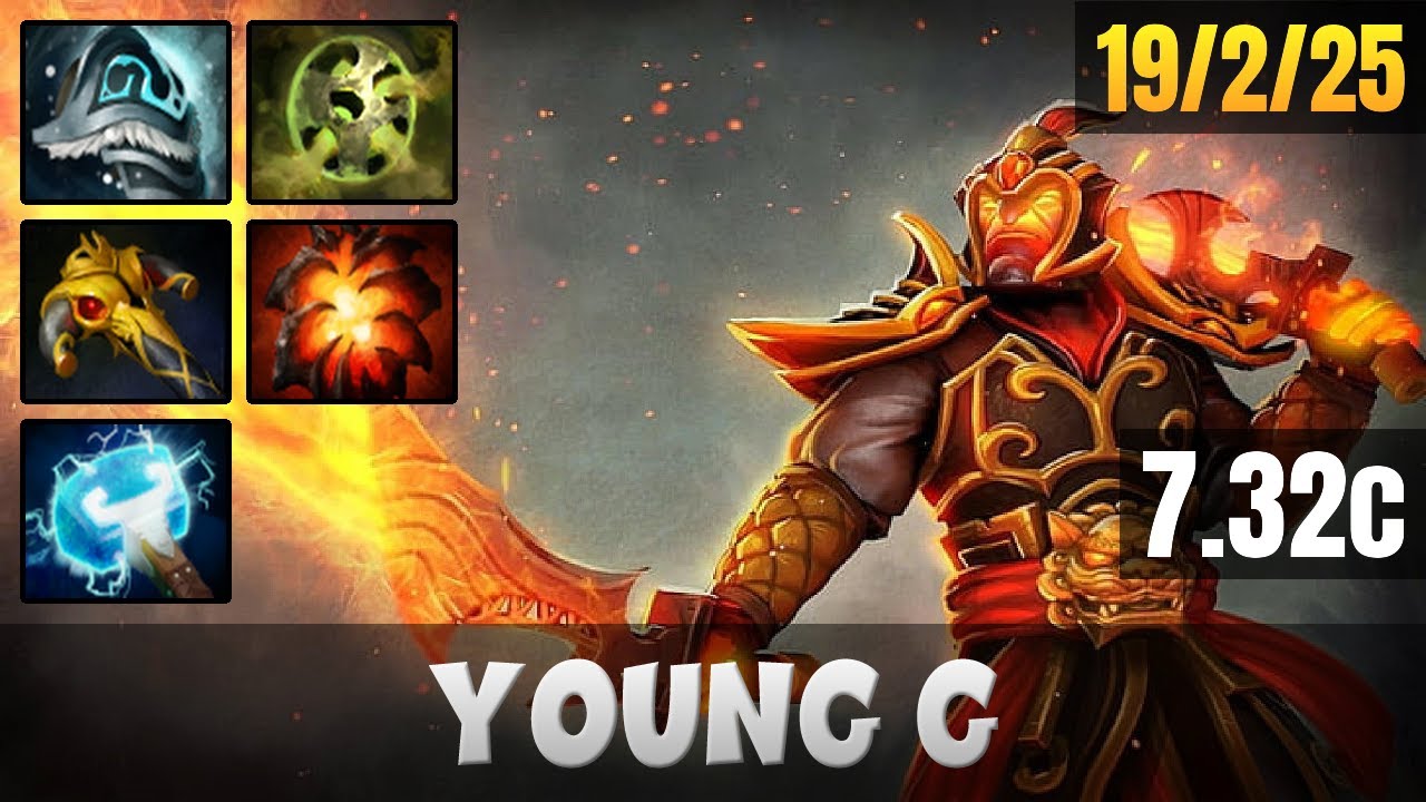 YOUNG G Ember Spirit MID LANE WITH 19 KILLS | Dota 2 Pro Gameplay