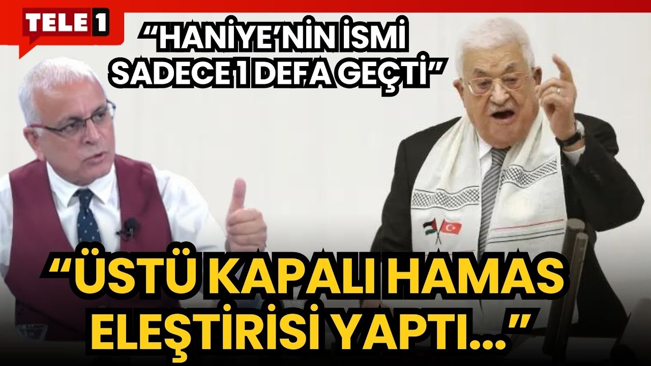 Merdan Yanardağ, Mahmud Abbas'ın Meclis &ouml;zel oturumundaki konuşmasını analiz etti:T&uuml;rk halkına mesaj