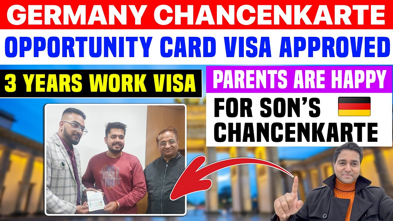 Рабочая виза Opportunity Card в Германию одобрена, и родители довольны! | История успеха ParentsC...