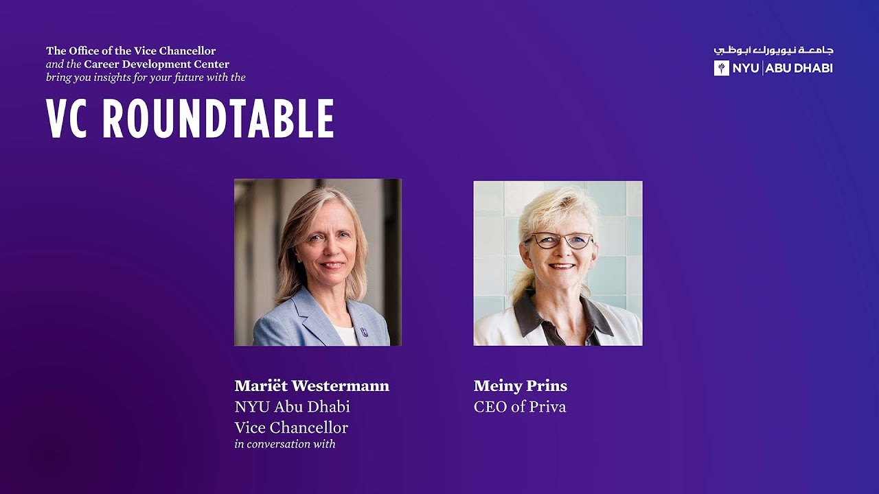 Vice Chancellor's Roundtable: Meiny Prins, CEO of Priva