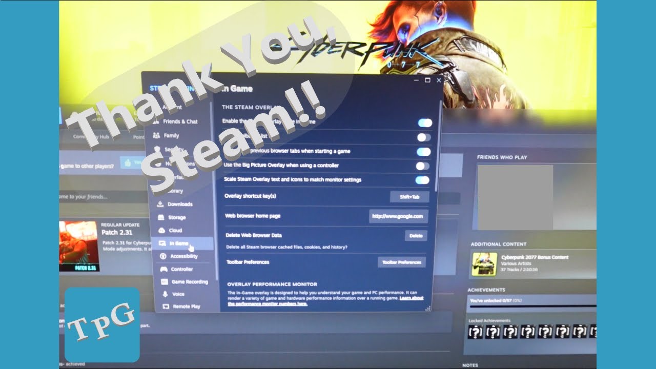 Steam has a market place, a launcher, mod forums, AND a Performance Monitor?