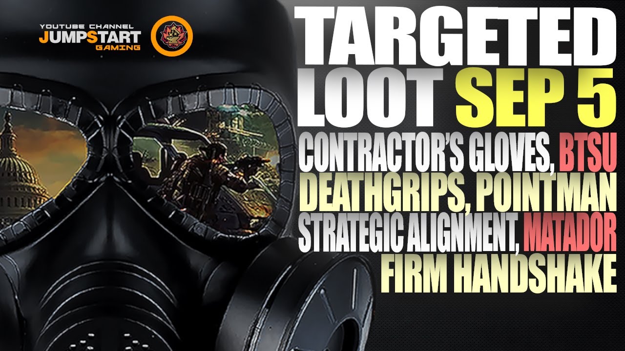 The Division 2 | New Targeted Loot Today | September 5, 2021 | Matador | Best Solo PVE Build